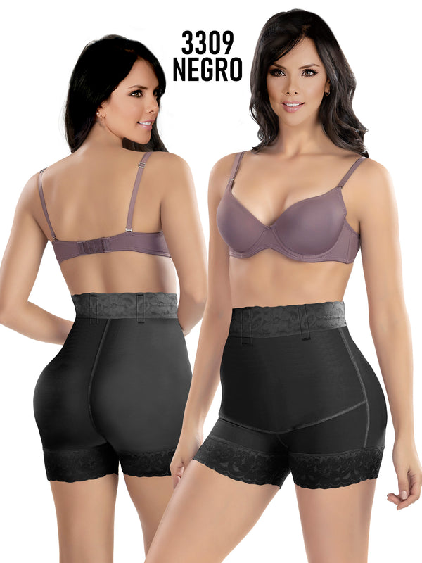 Short Colombian Shapewear Powernet Thaxx