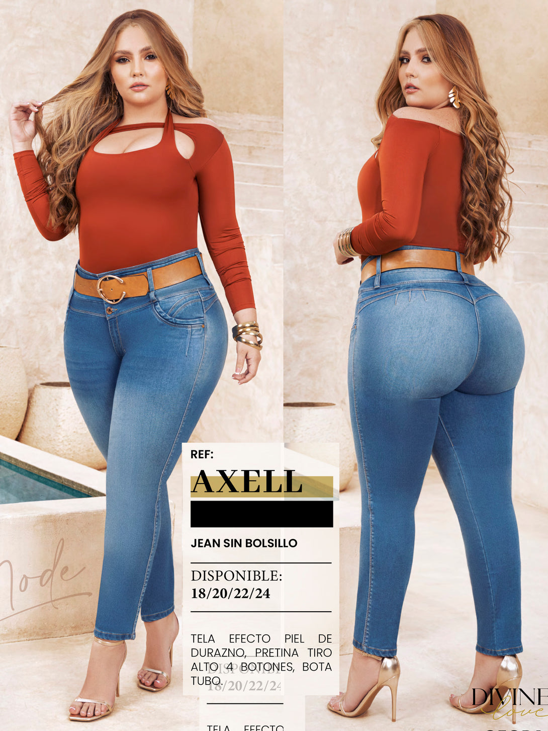 Colombian Butt lifting Plus Size Jean 