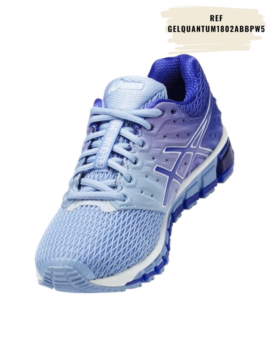 Tenis Gel Quantum 180 2 Airy Blue, Blue purple, white