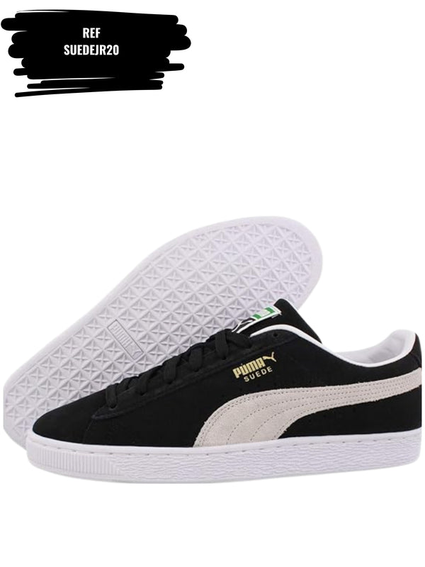 Tenis Suede JR Black White